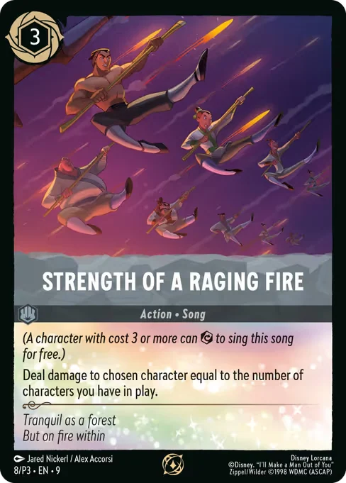 Strength of a Raging Fire