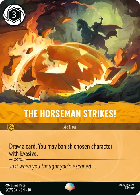 The Horseman Strikes!