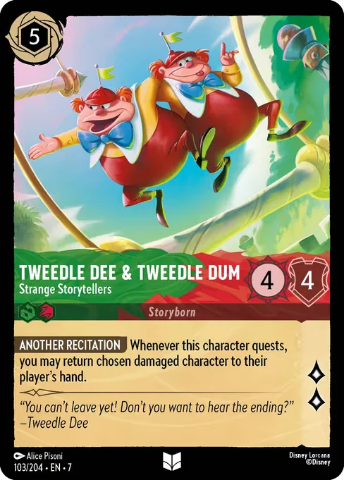 Tweedledee & Tweedledum