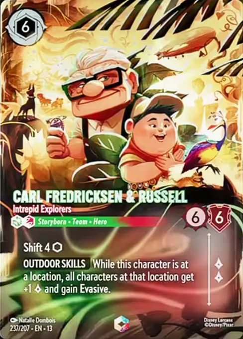 Carl Fredricksen & Russell