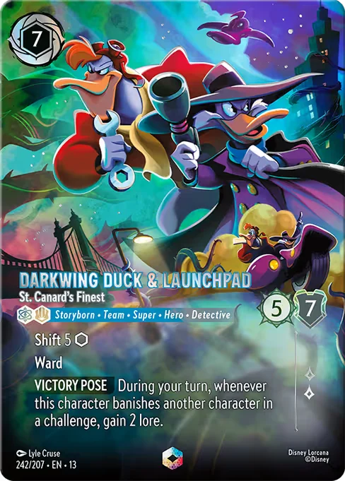 Darkwing Duck & Launchpad