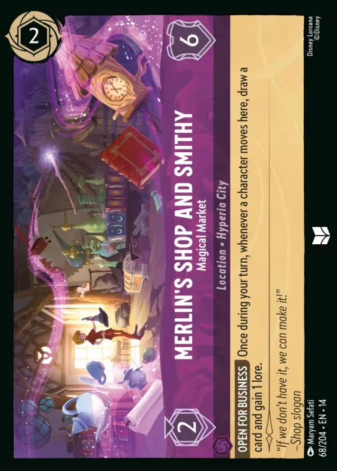 Merlin's Shop and Smithy