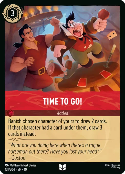 Time to Go!