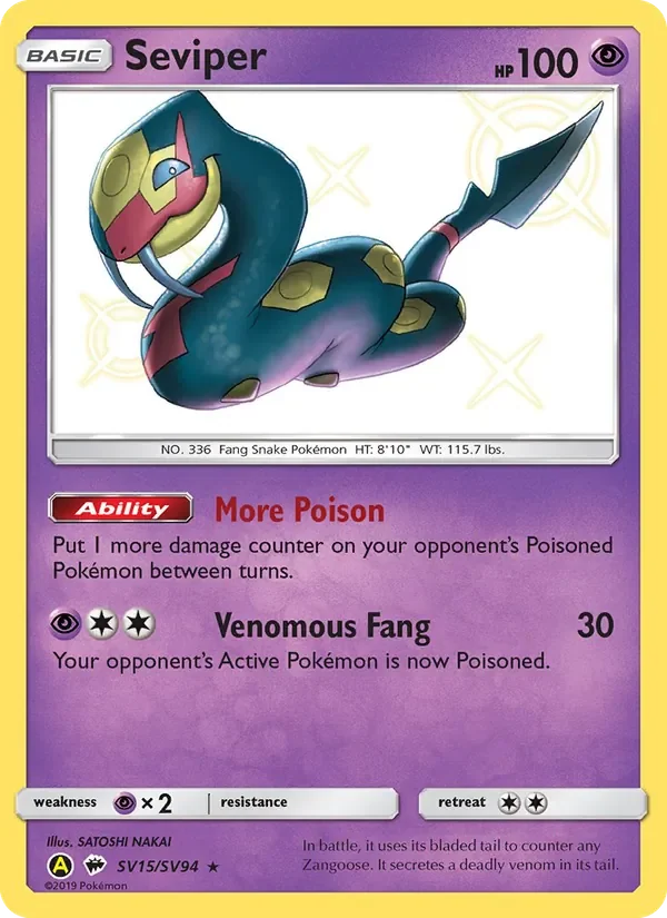 Seviper - Non-holo