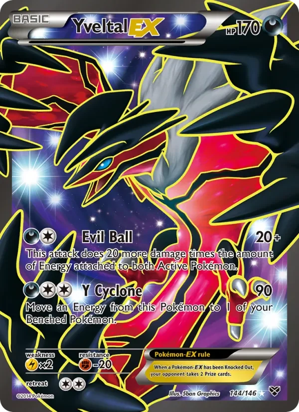 Yveltal EX - Non-holo