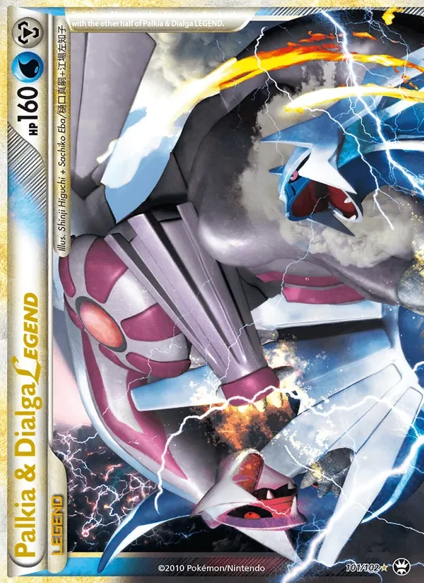 Palkia & Dialga LEGEND - Holo