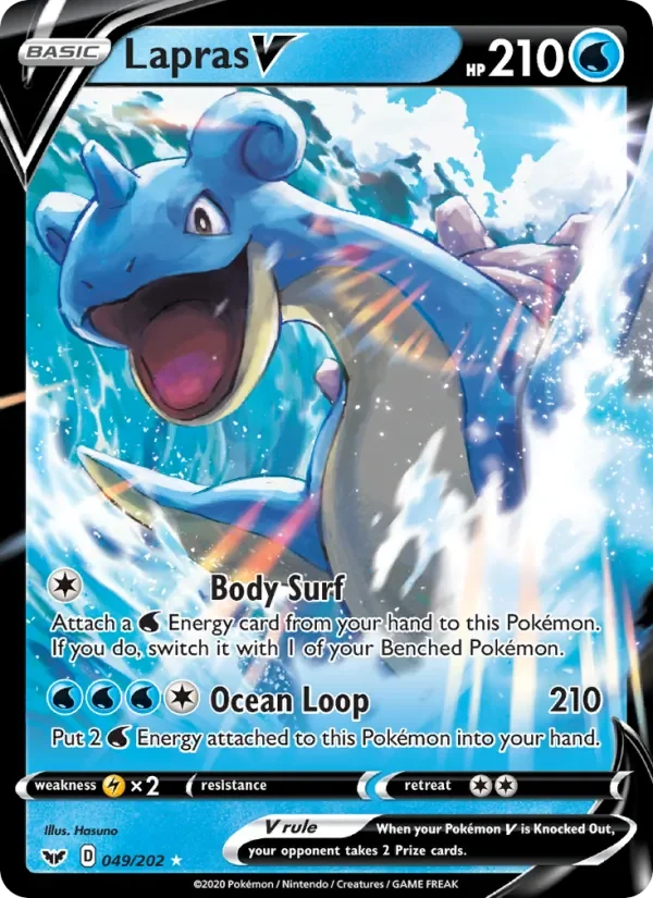 Lapras V - Holo