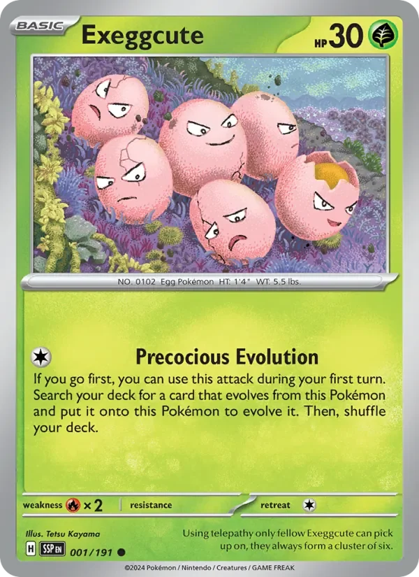 Exeggcute - Non-holo