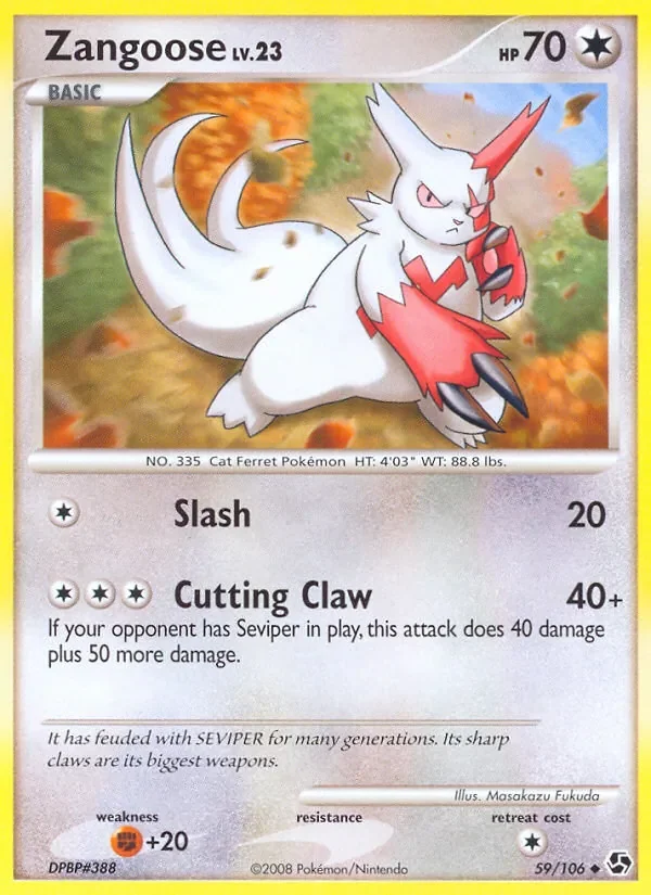 Zangoose - Non-holo