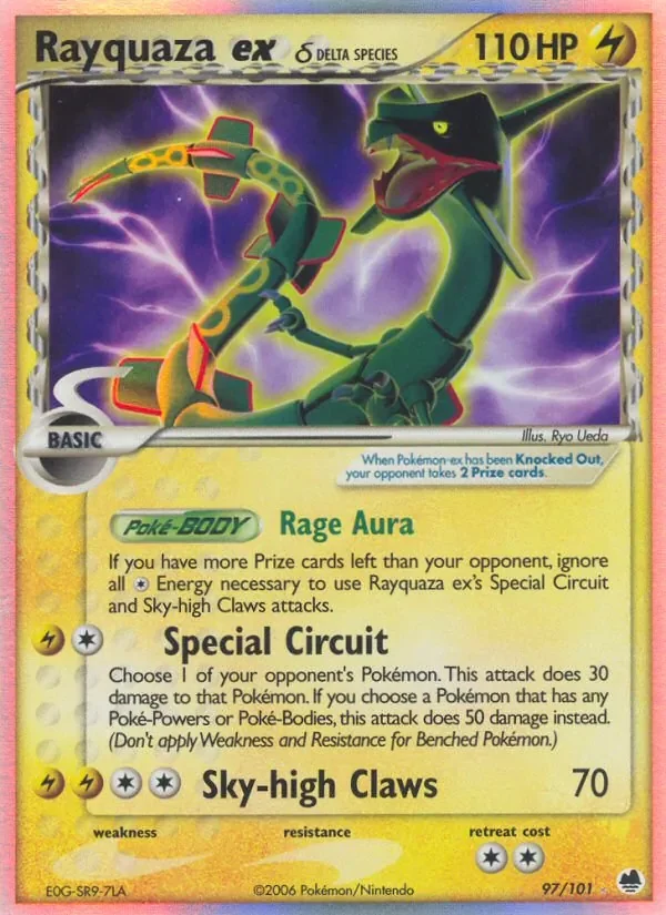 Rayquaza ex δ - Holo