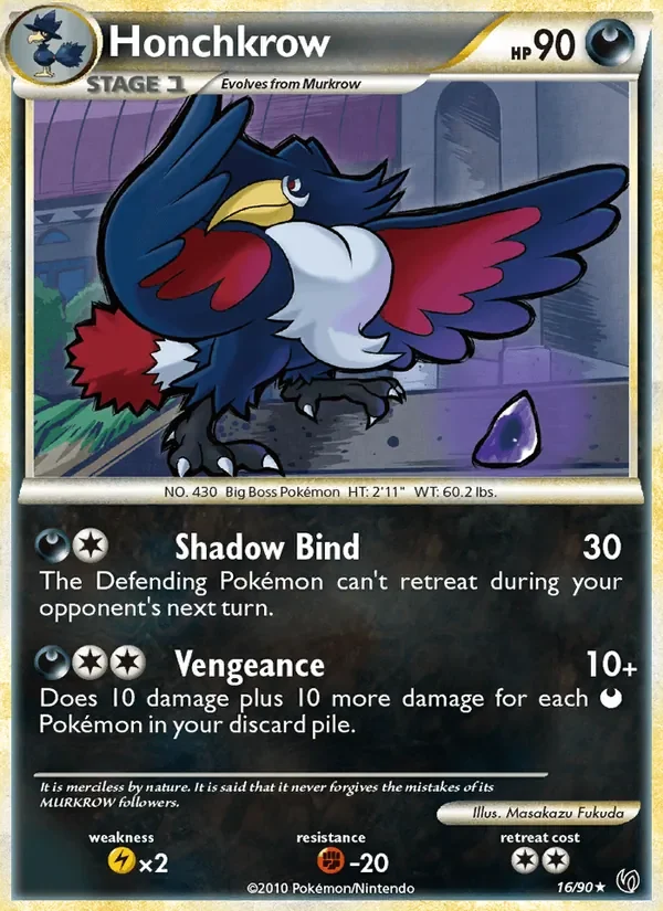Honchkrow - Non-holo