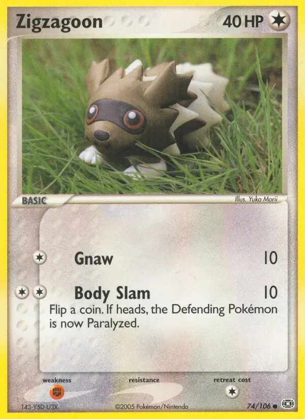Zigzagoon - Non-holo