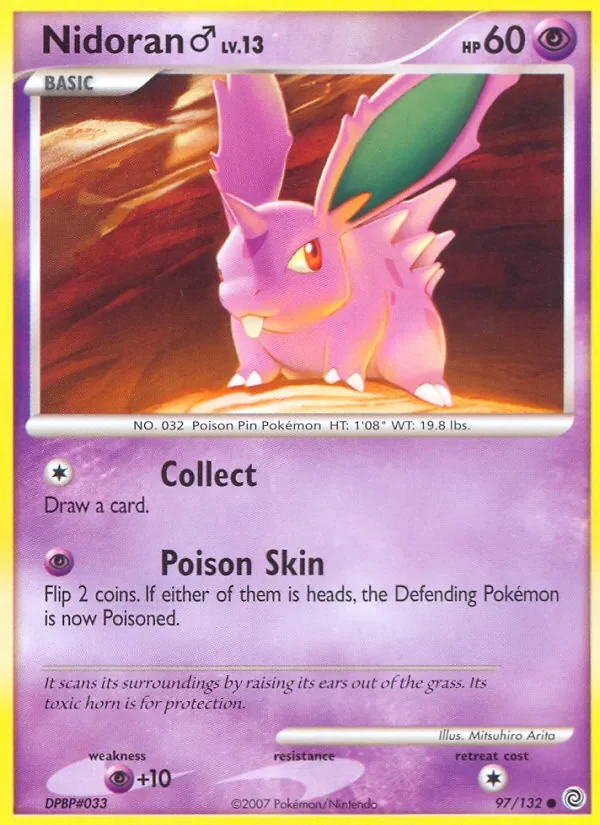 Nidoran♂ - Non-holo
