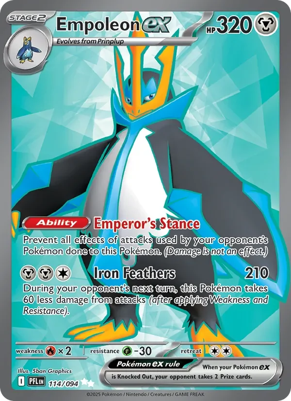 Empoleon ex - Full Art