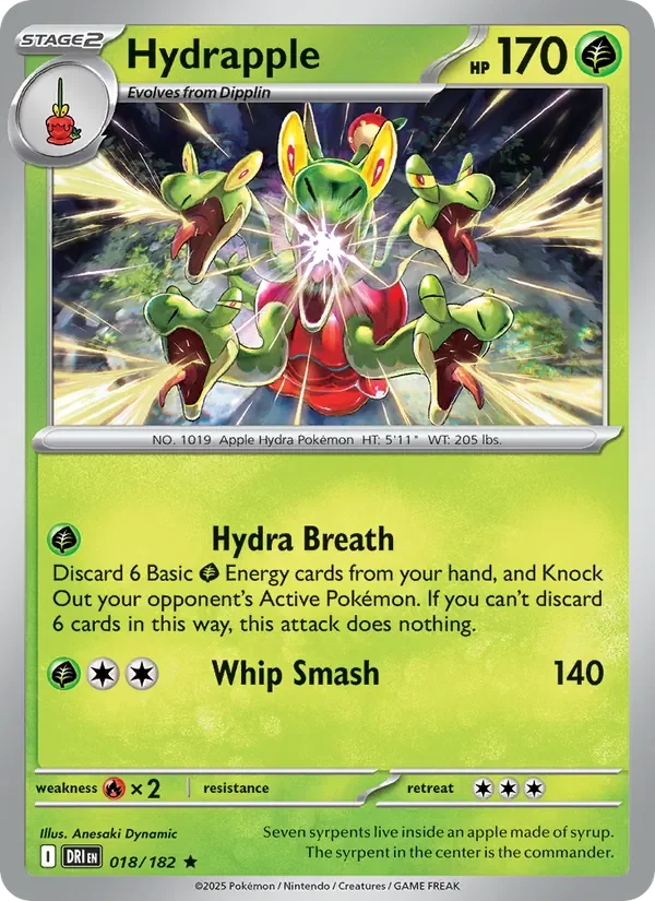 Hydrapple - Holo