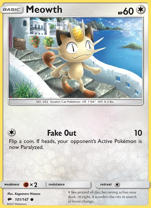 Meowth - Non-holo
