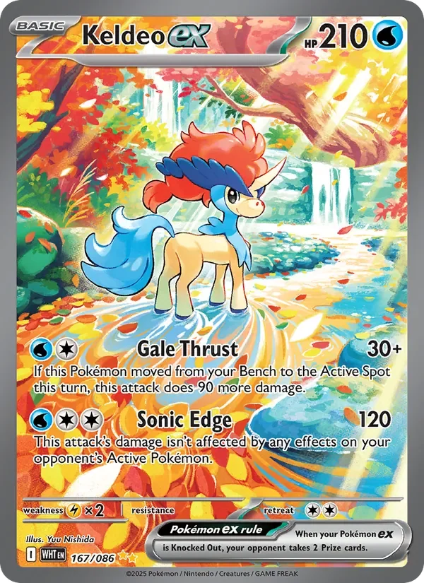 Keldeo ex - Full Art