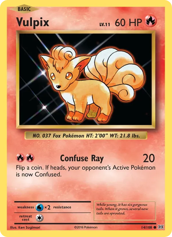 Vulpix - Non-holo