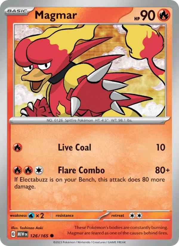 Magmar - Non-holo