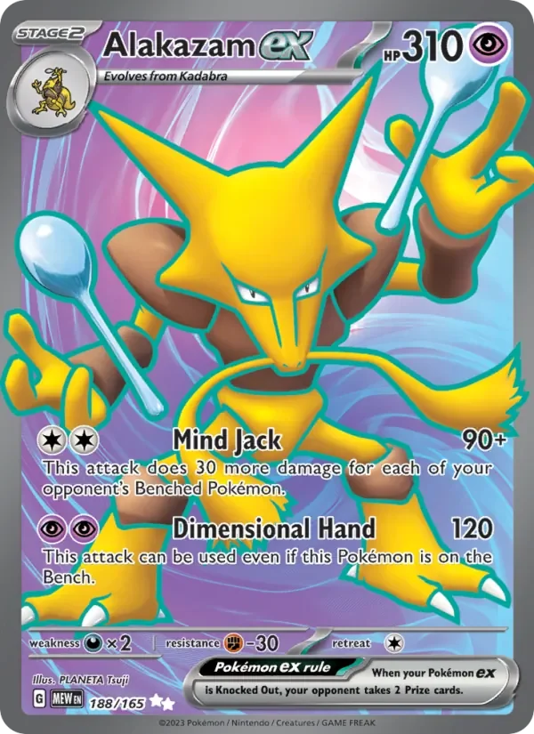 Alakazam ex - Full Art
