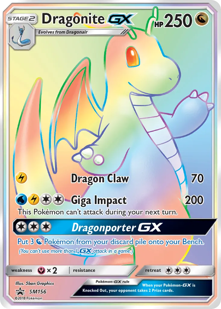 Dragonite GX - Holo