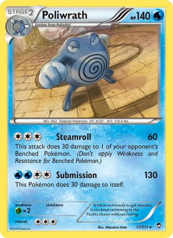 Poliwrath - Non-holo