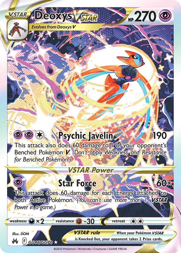 Deoxys VSTAR - Holo