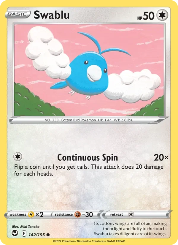 Swablu - Non-holo