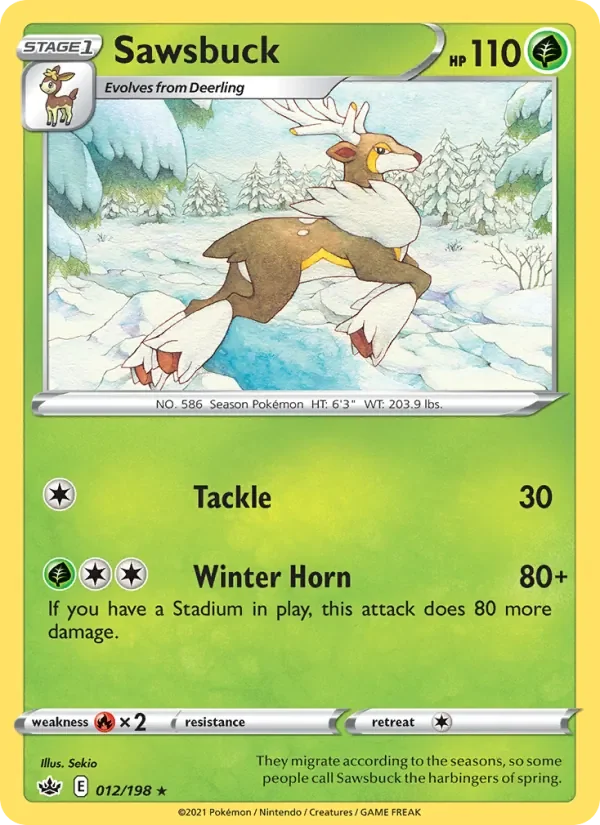 Sawsbuck - Non-holo