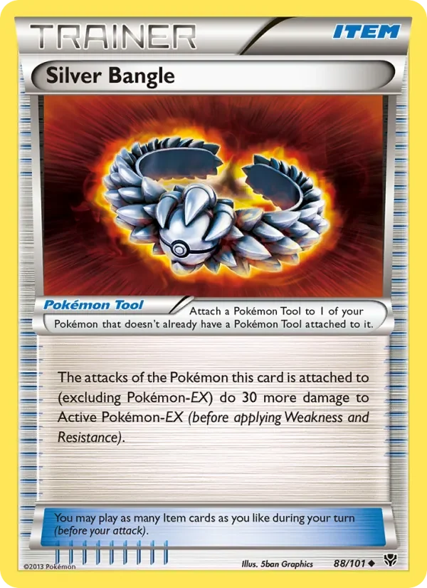 Silver Bangle - Non-holo