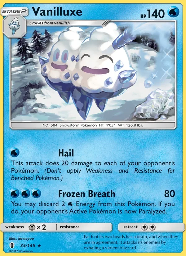 Vanilluxe - Non-holo