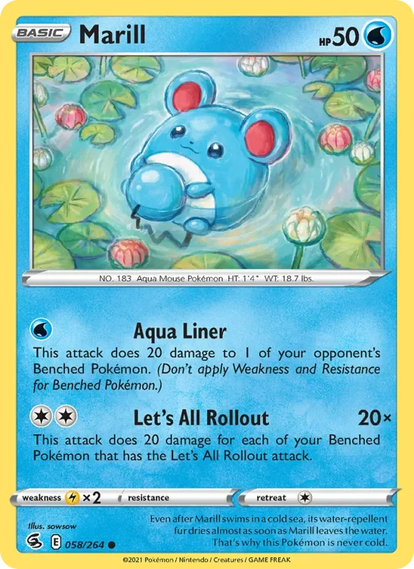 Marill - Non-holo