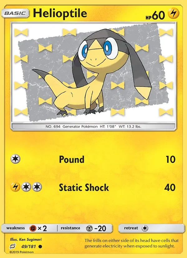 Helioptile - Non-holo