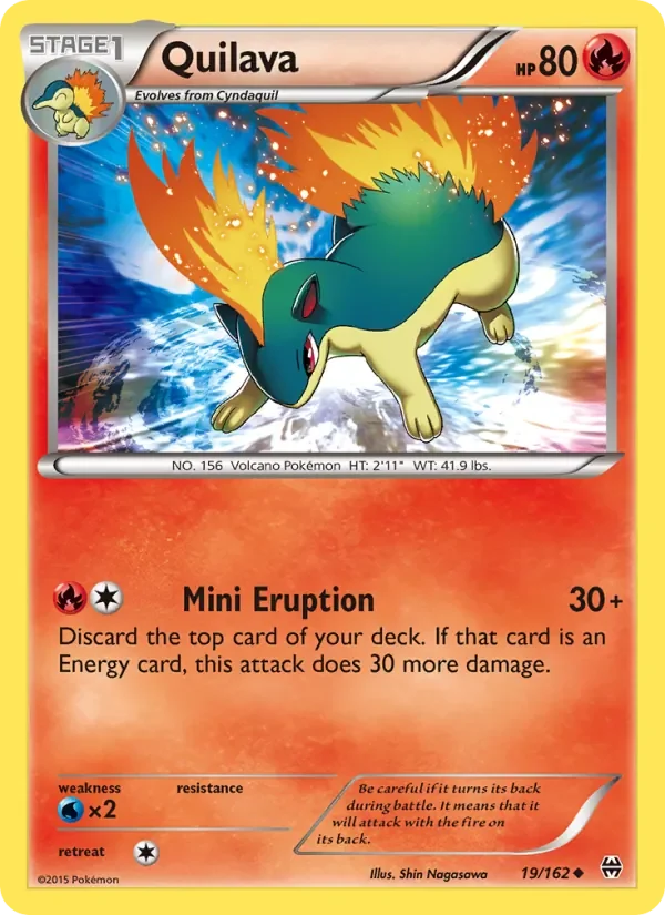 Quilava - Non-holo