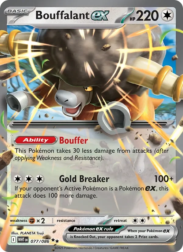 Bouffalant ex - Holo