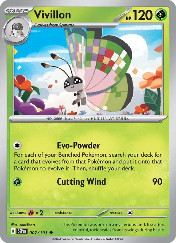 Vivillon - Non-holo
