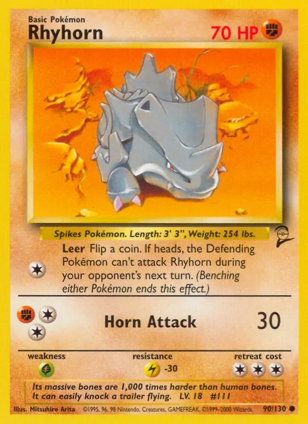 Rhyhorn - Non-holo