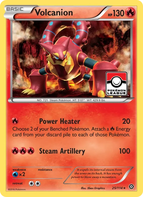 Volcanion - Non-holo