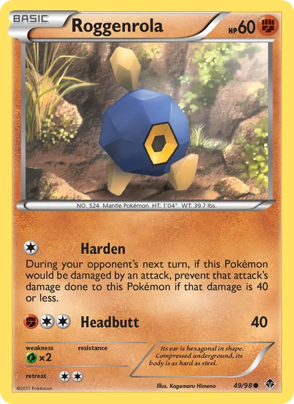 Roggenrola - Non-holo
