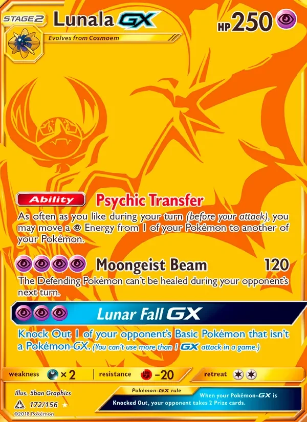 Lunala GX - Non-holo