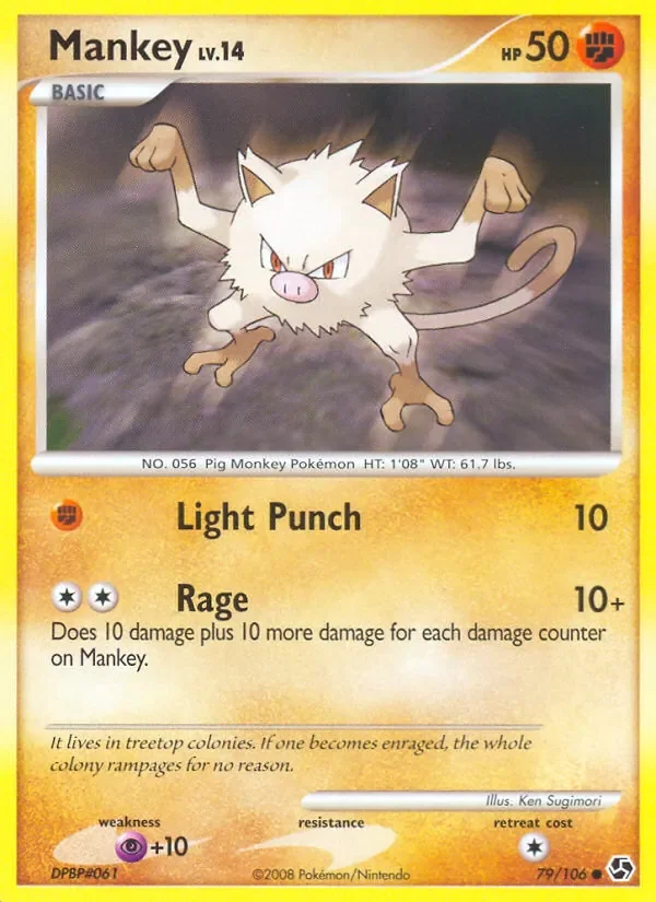 Mankey - Non-holo