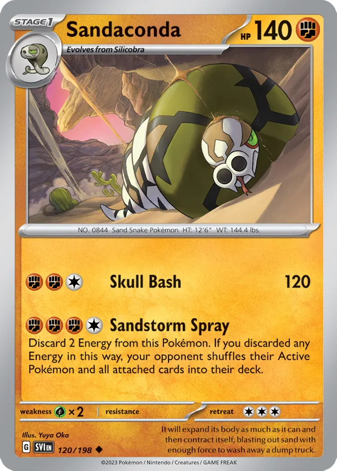 Sandaconda - Non-holo