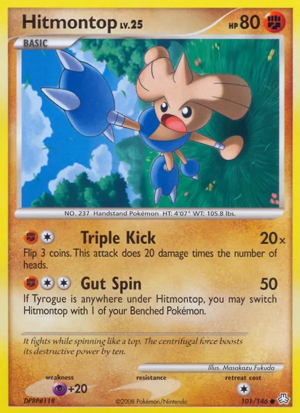 Hitmontop - Non-holo