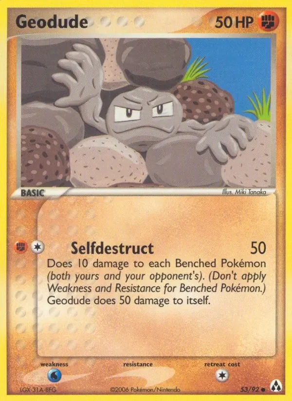 Geodude - Non-holo