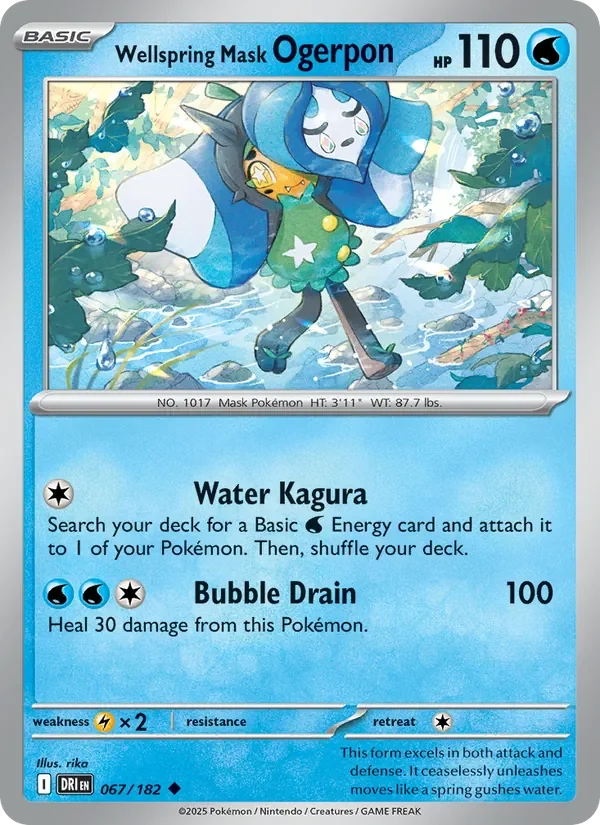 Wellspring Mask Ogerpon - Non-holo