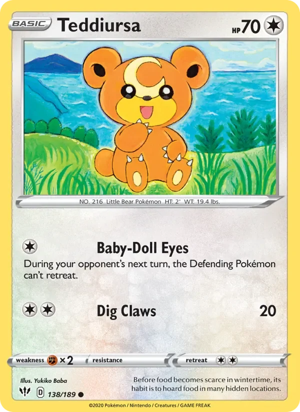 Teddiursa - Non-holo