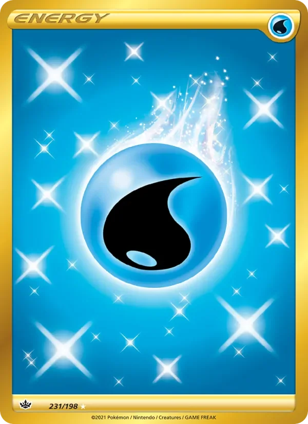 Water Energy - Holo - Gold