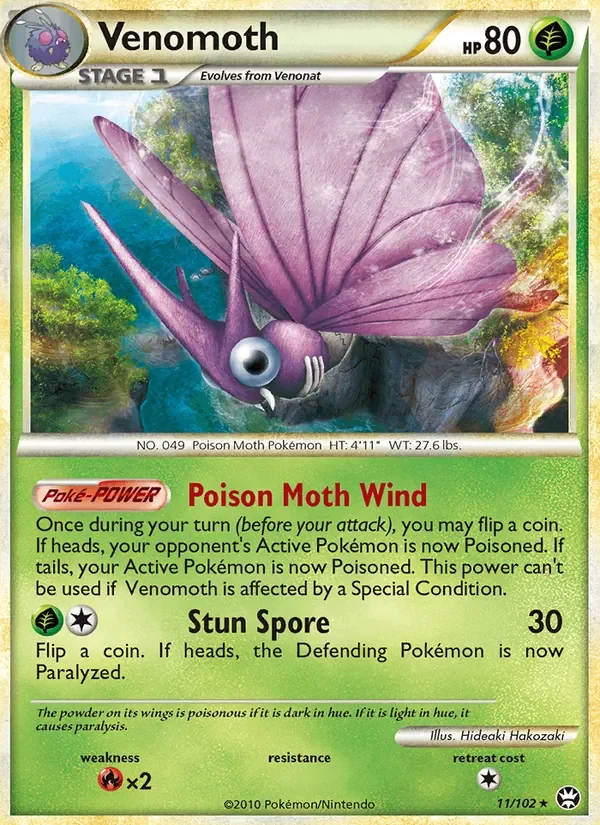 Venomoth - Non-holo