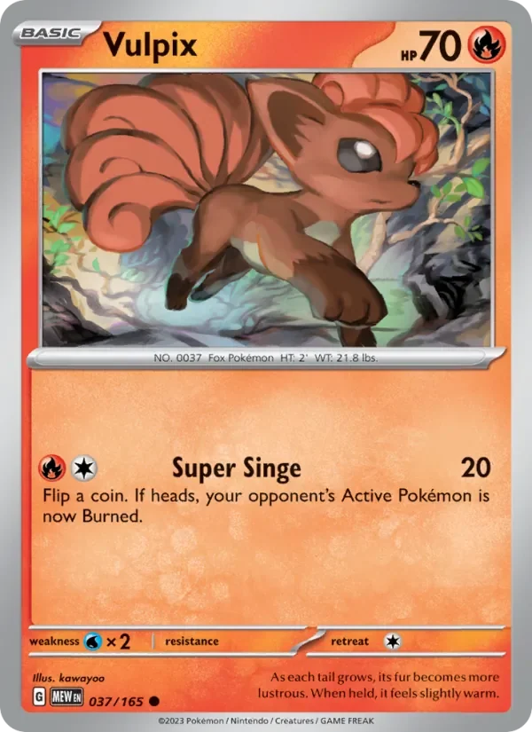 Vulpix - Non-holo