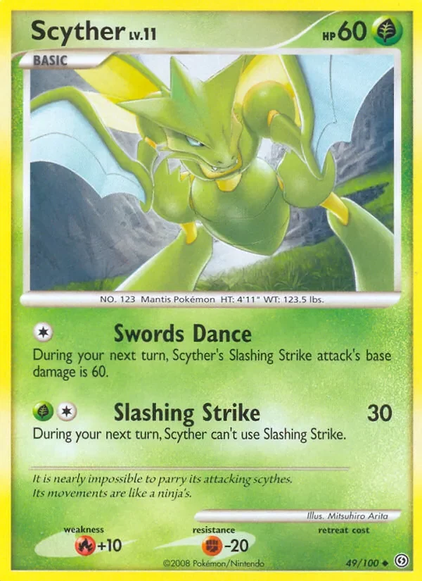 Scyther - Non-holo